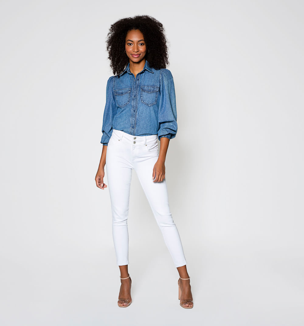 Jean ultra slim, tiro medio, crawford li