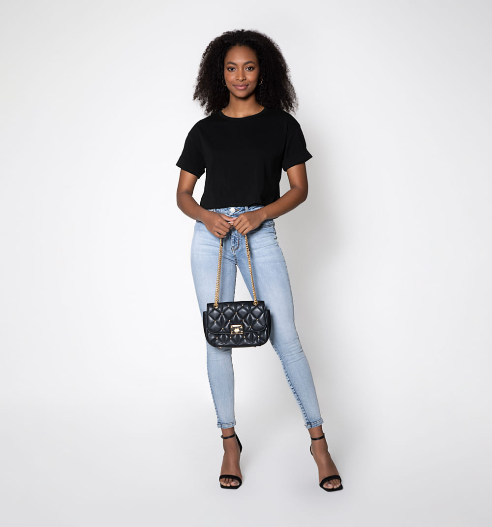 Jean ultraslim tiro alto con reserva de