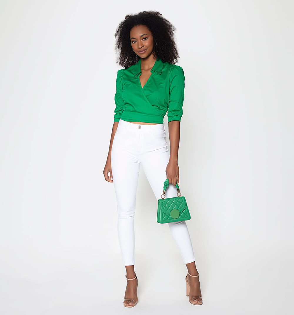 Jeggings tiro alto, cinco bolsillos, tay