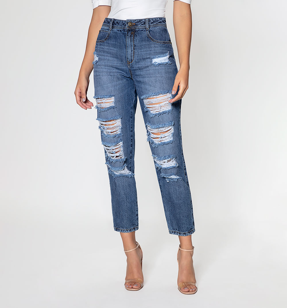 Jean girlfriend basico kendall tiro alto