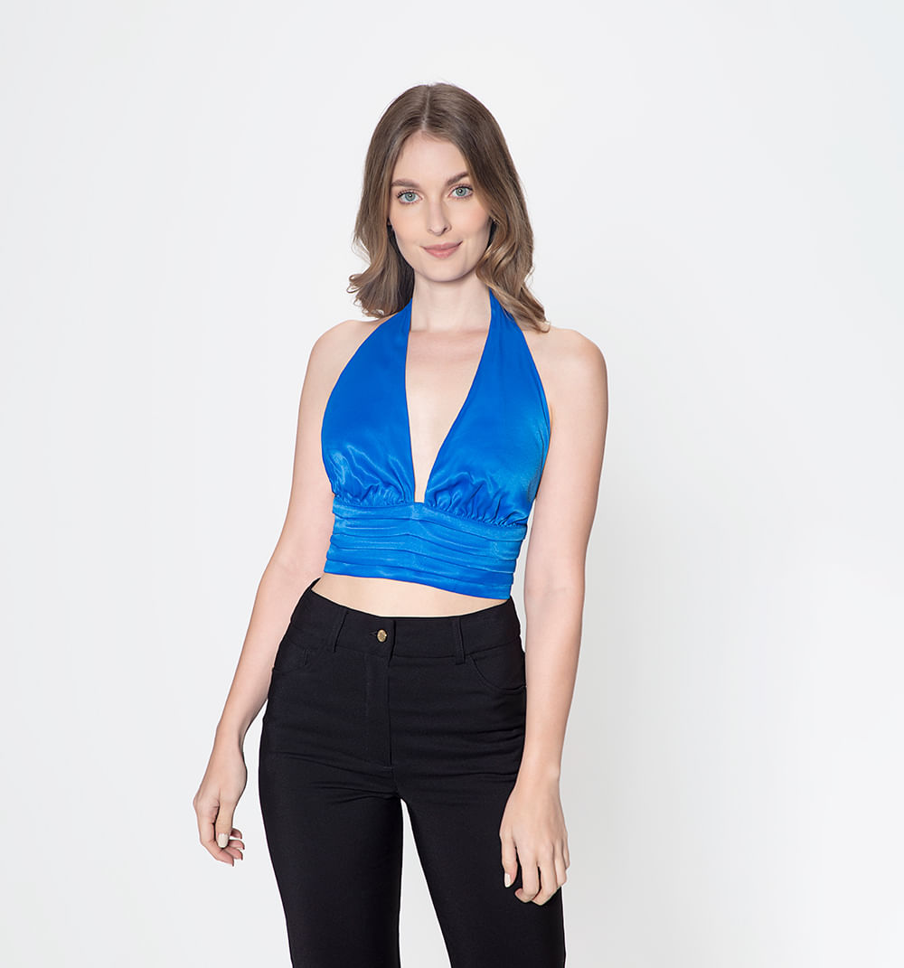 Blusa halter