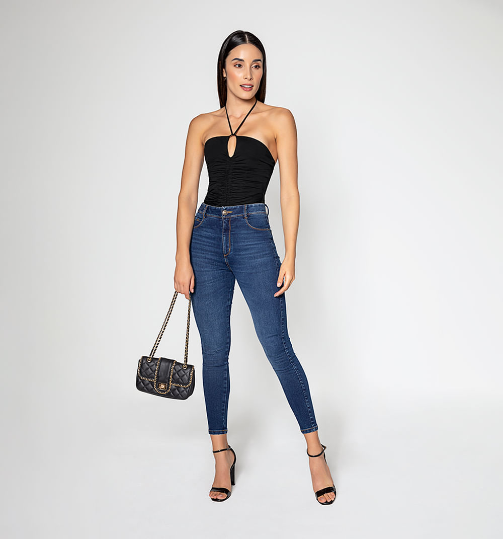 Body con fruncido