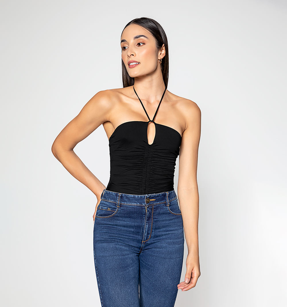Body con fruncido