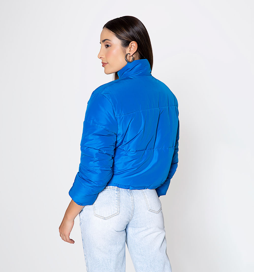 Chaqueta acolchada ajustable en cintura