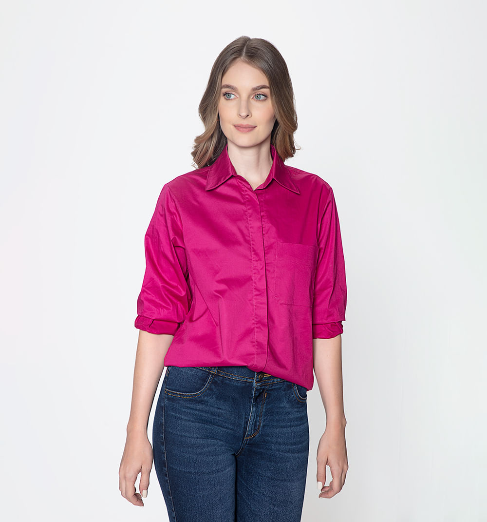 Camisera manga larga over size