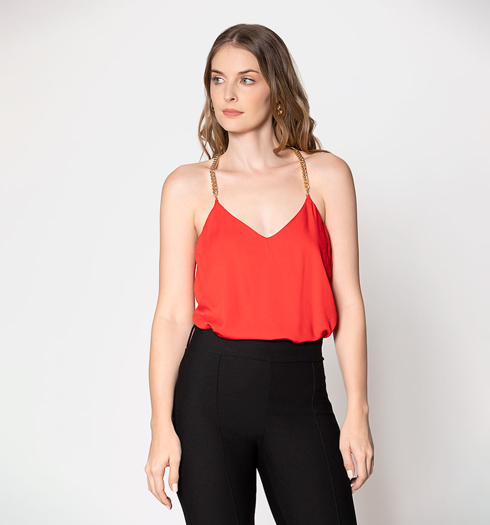 Blusa tiras
