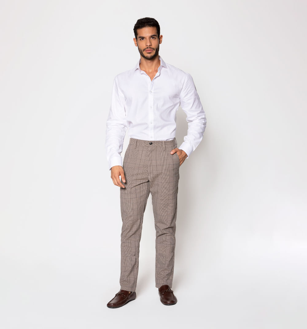 Camisa manga larga regular fit