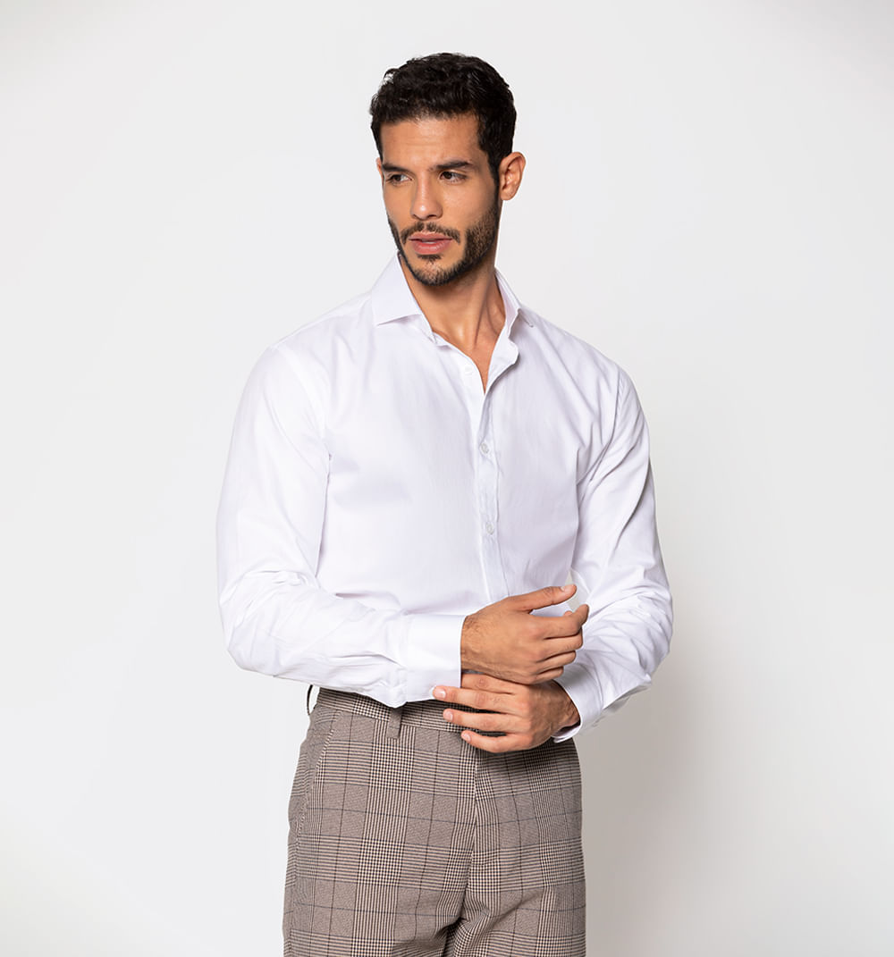 Camisa manga larga regular fit