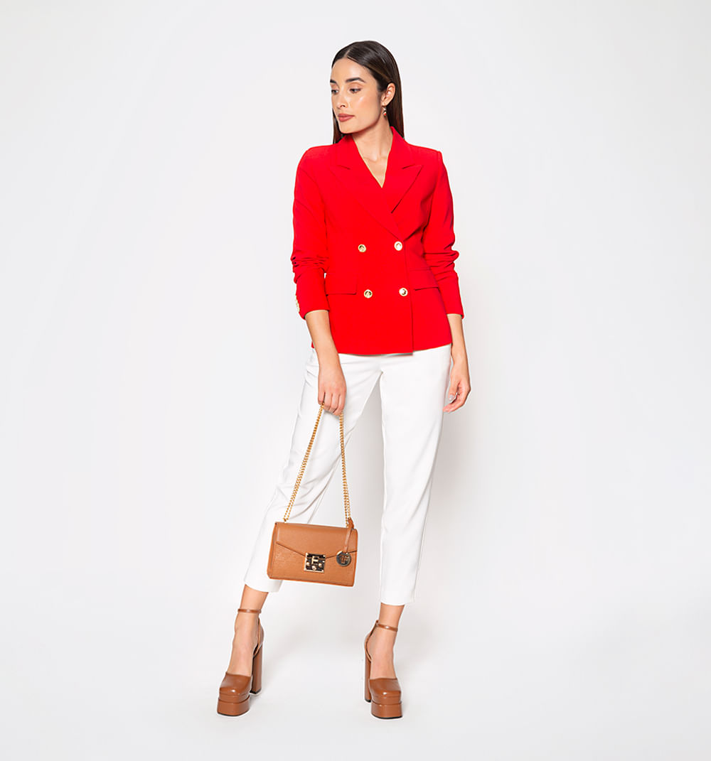 Blazer marinero con cuatro botones con d