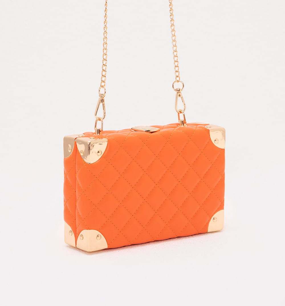 Sobre tipo clutch acolchado con punteras