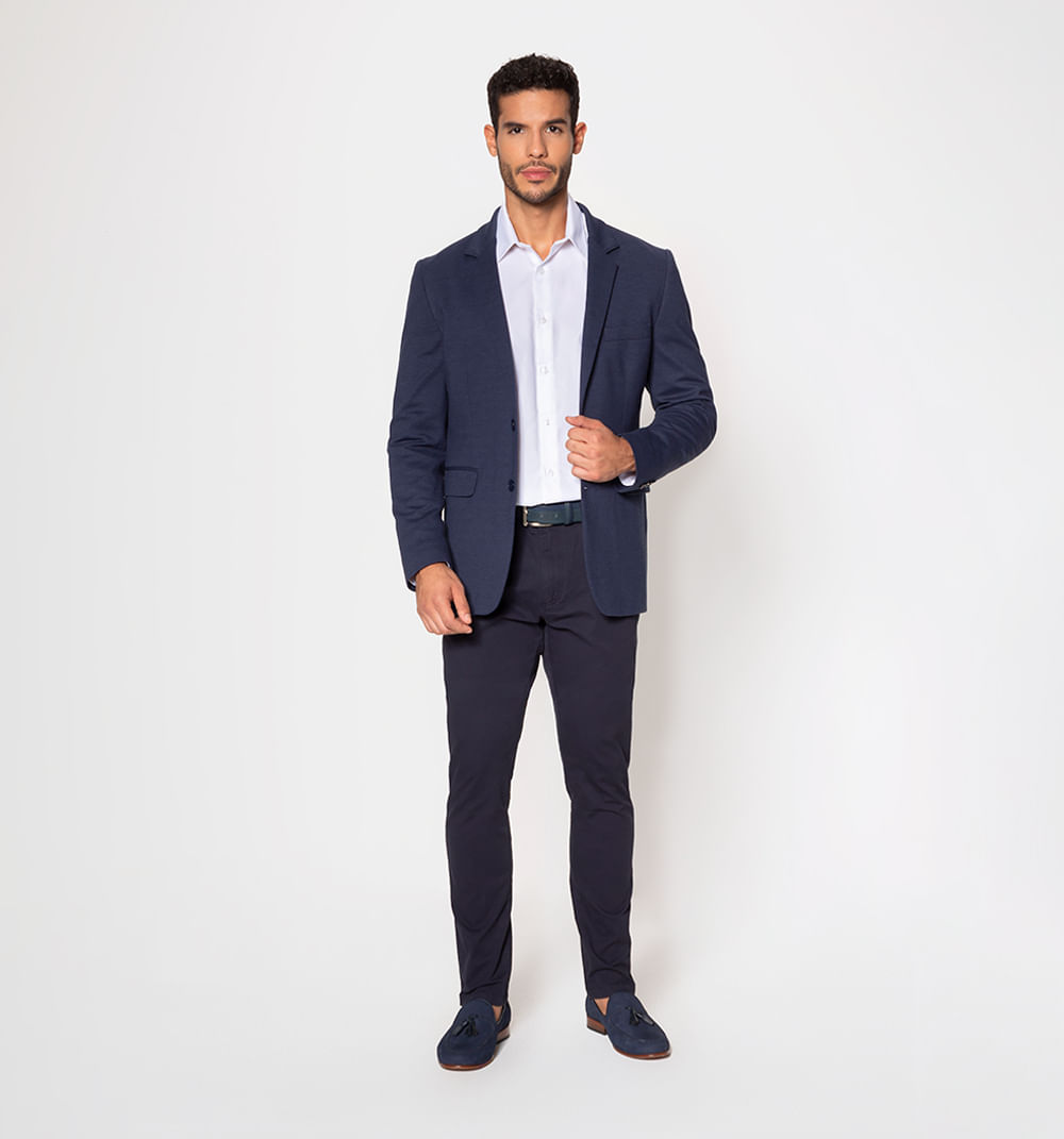 Blazer en tejido de punto