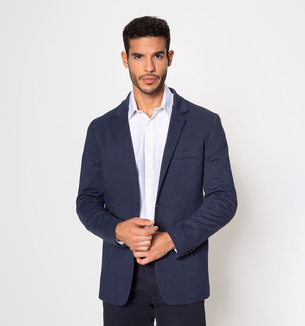 Blazer en tejido de punto