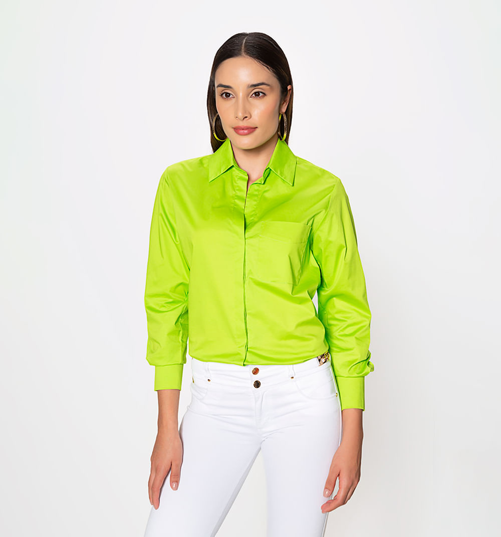 Camisera manga larga over size