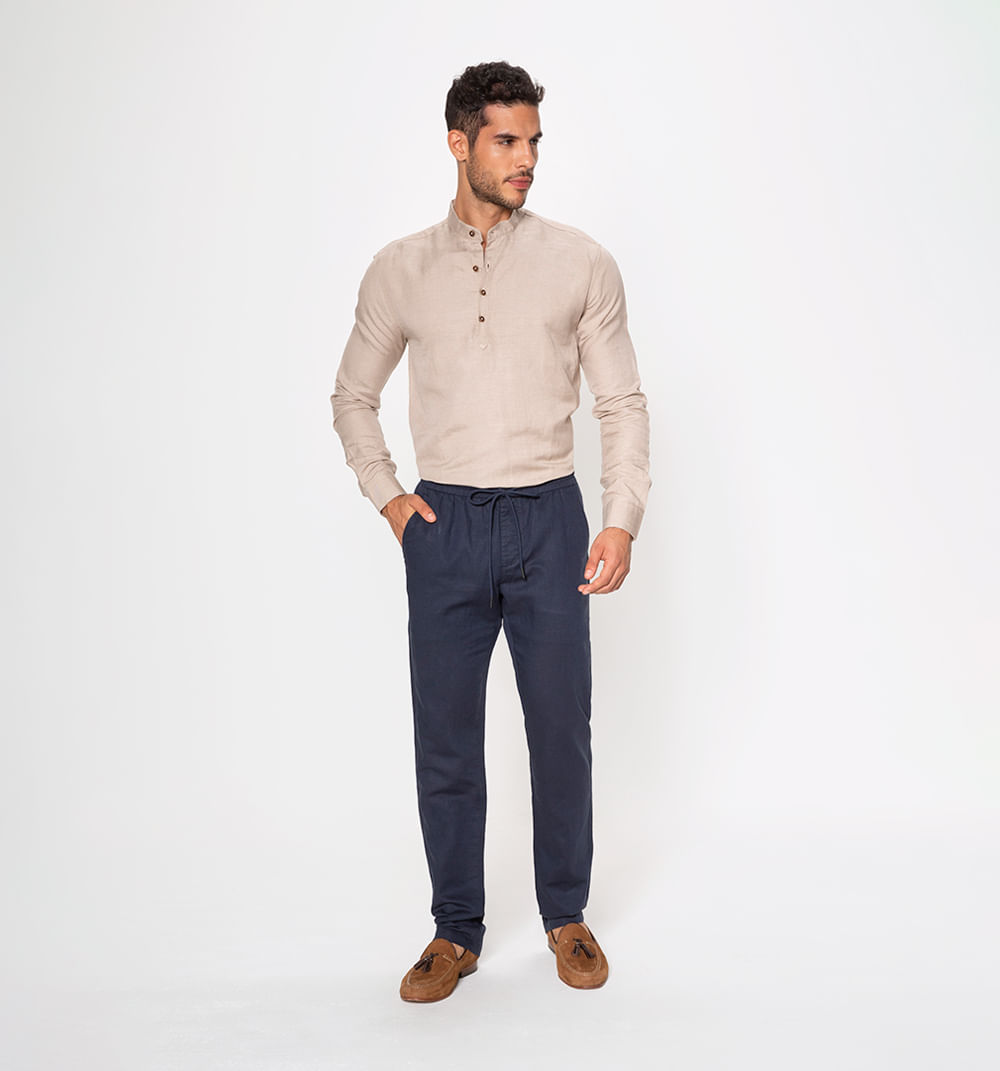 Pantalon con resosrte en pretina