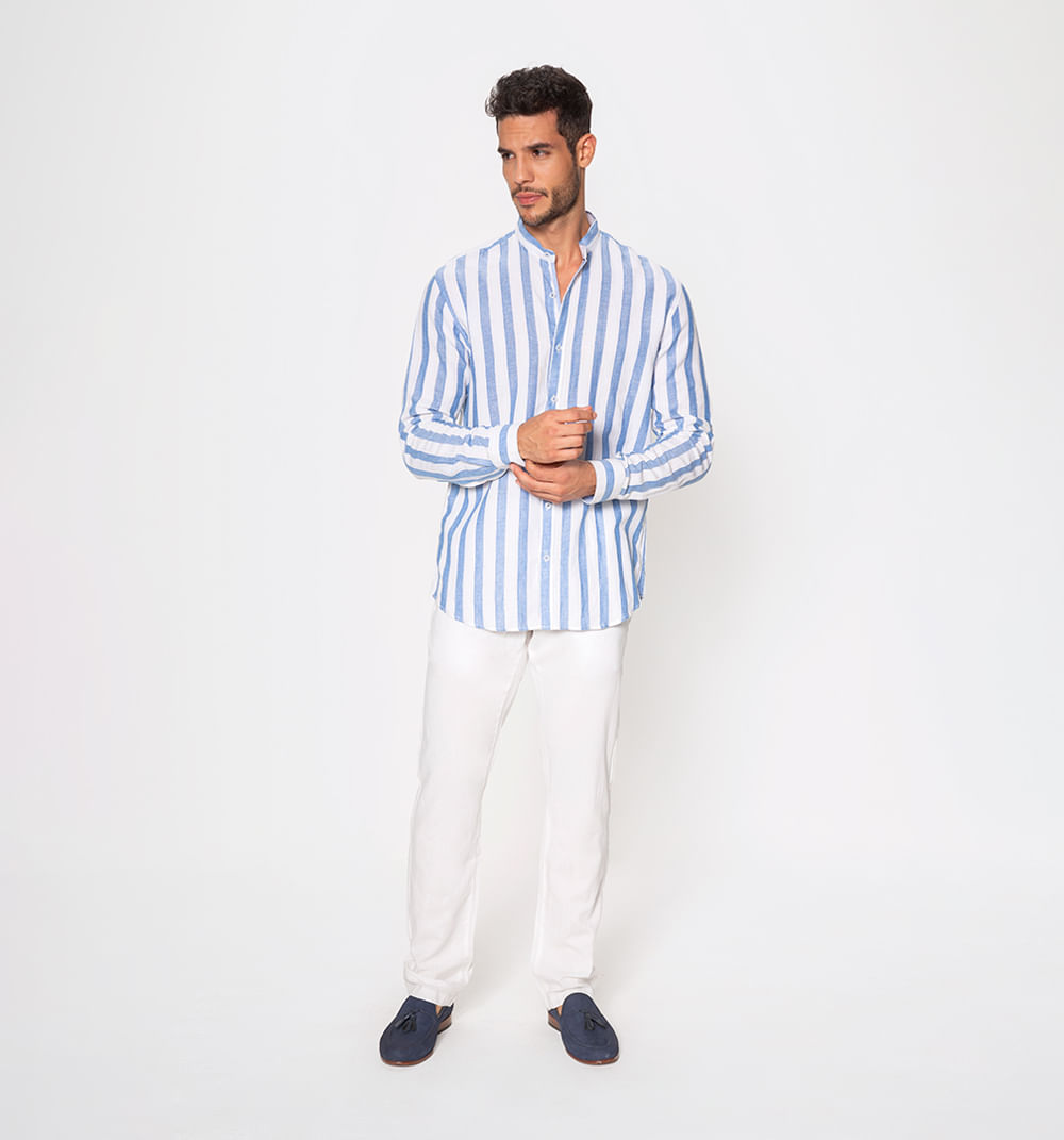 Camisa manga larga regular fit