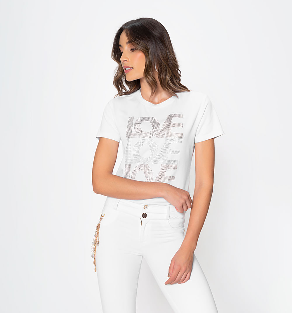 Camiseta estampado love