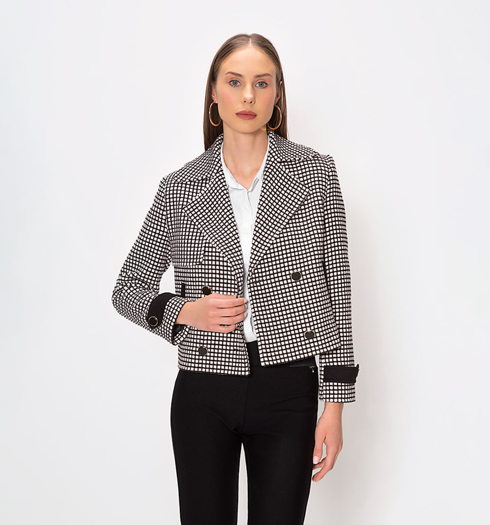 Chaqueta tweed
