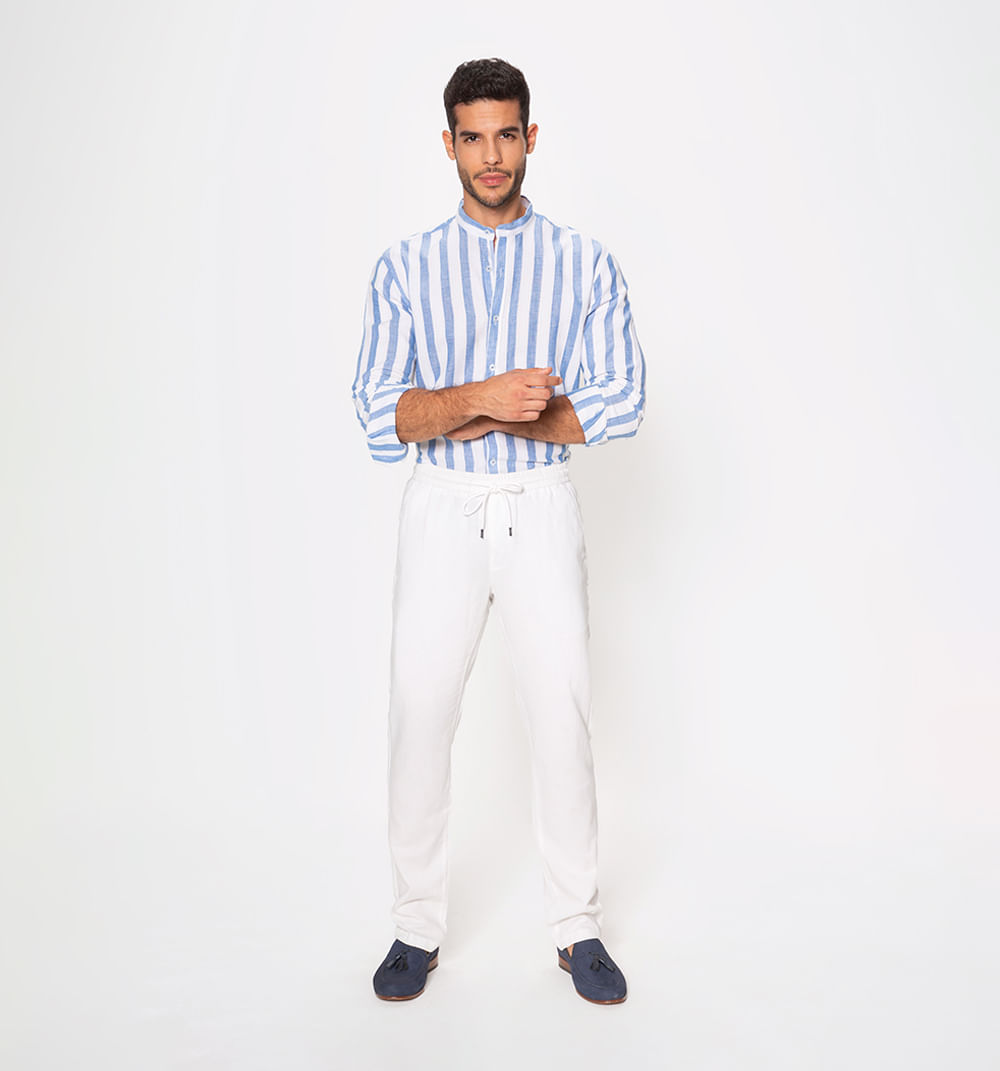Pantalon con resosrte en pretina