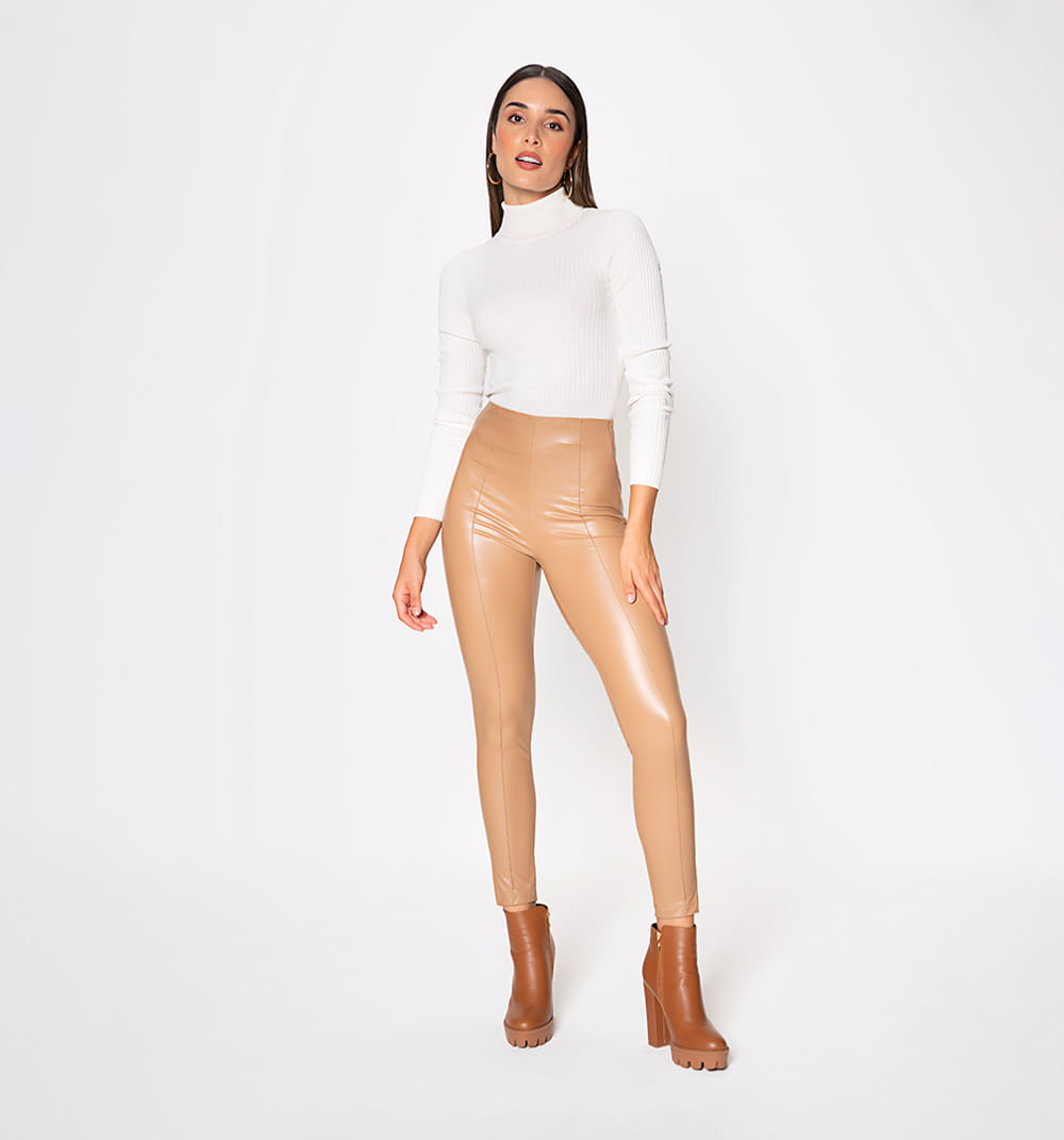 Leggins tiro alto pitillo