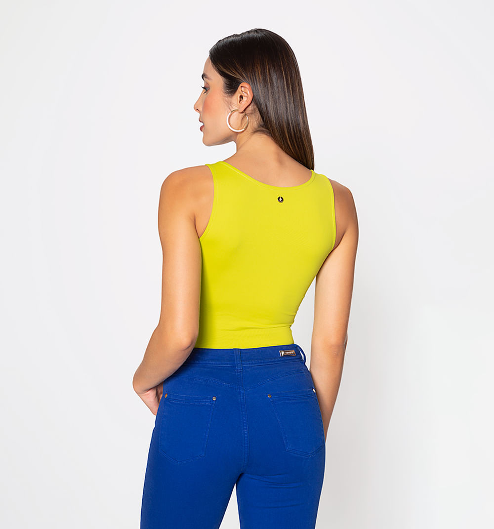 Blusa tiras con herraje