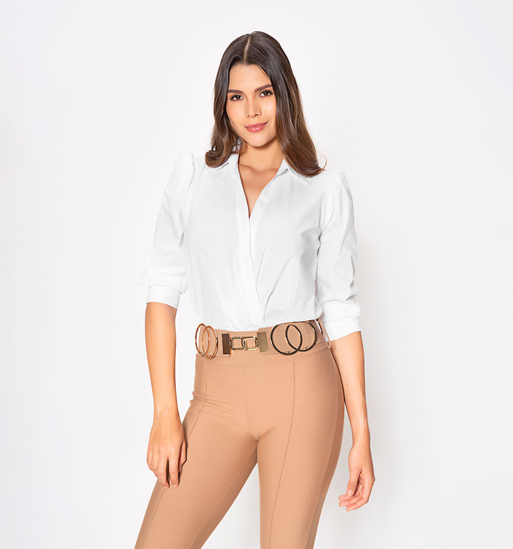 Cami body cruzado