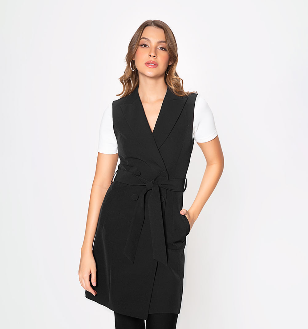 Chaleco con boton ff metalico