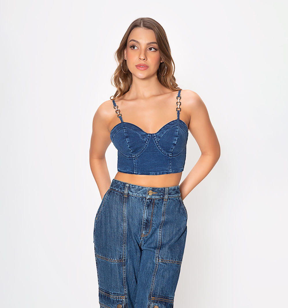 Crop copas de tiras