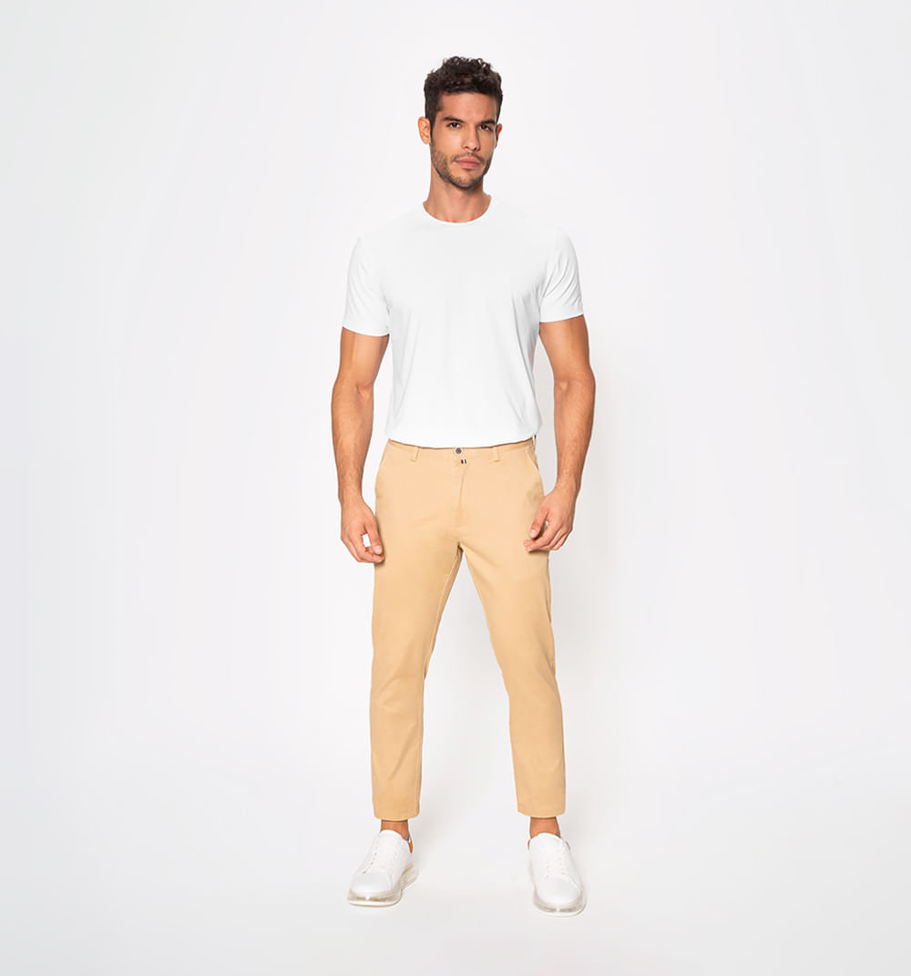 Pantalón tipo chino slim fit
