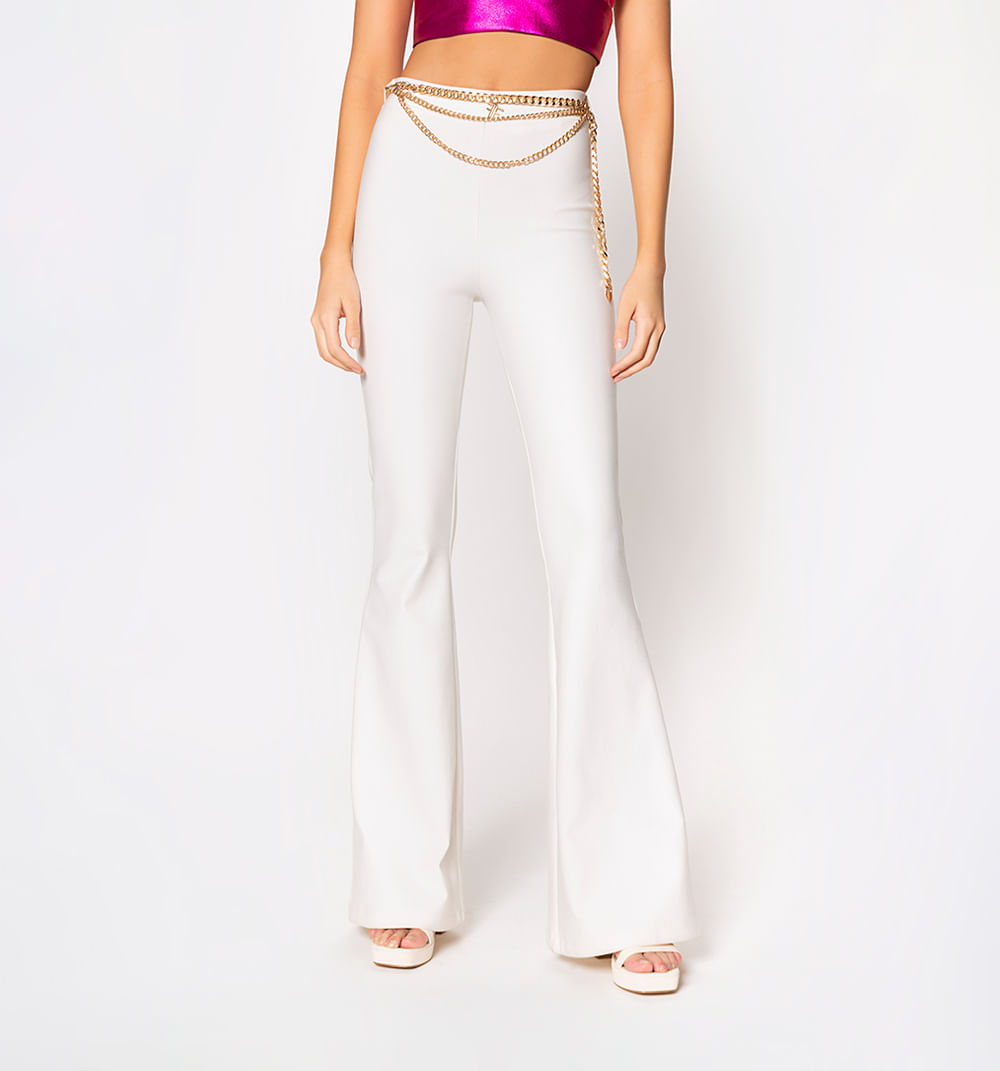 Leggins tiro alto con correa de cadena