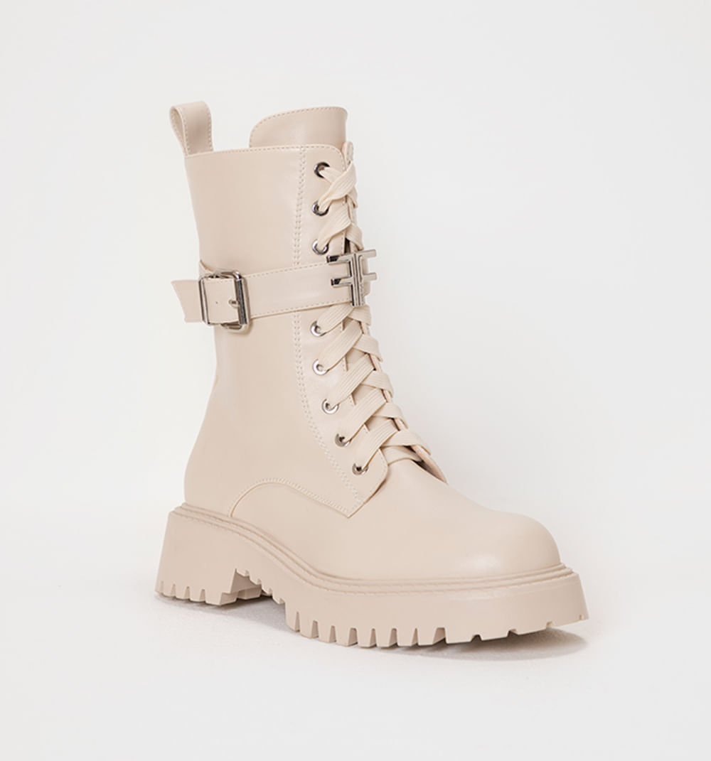 Bota con suela track con ff frontal
