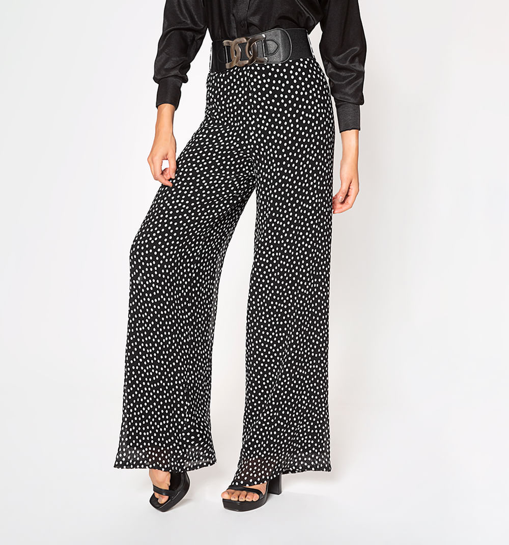 Pantalon super tiro alto bota campana co