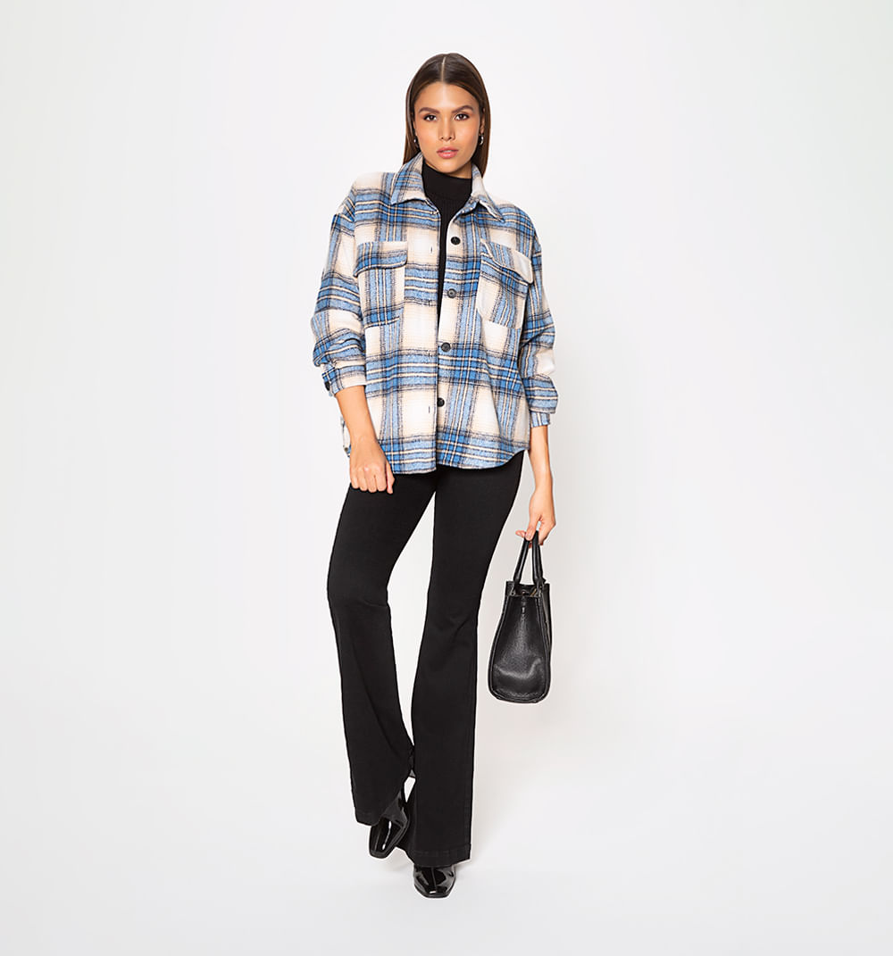 Sobrecamisa cuadros