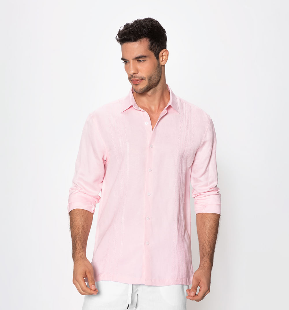 Camisa de lino guayabera