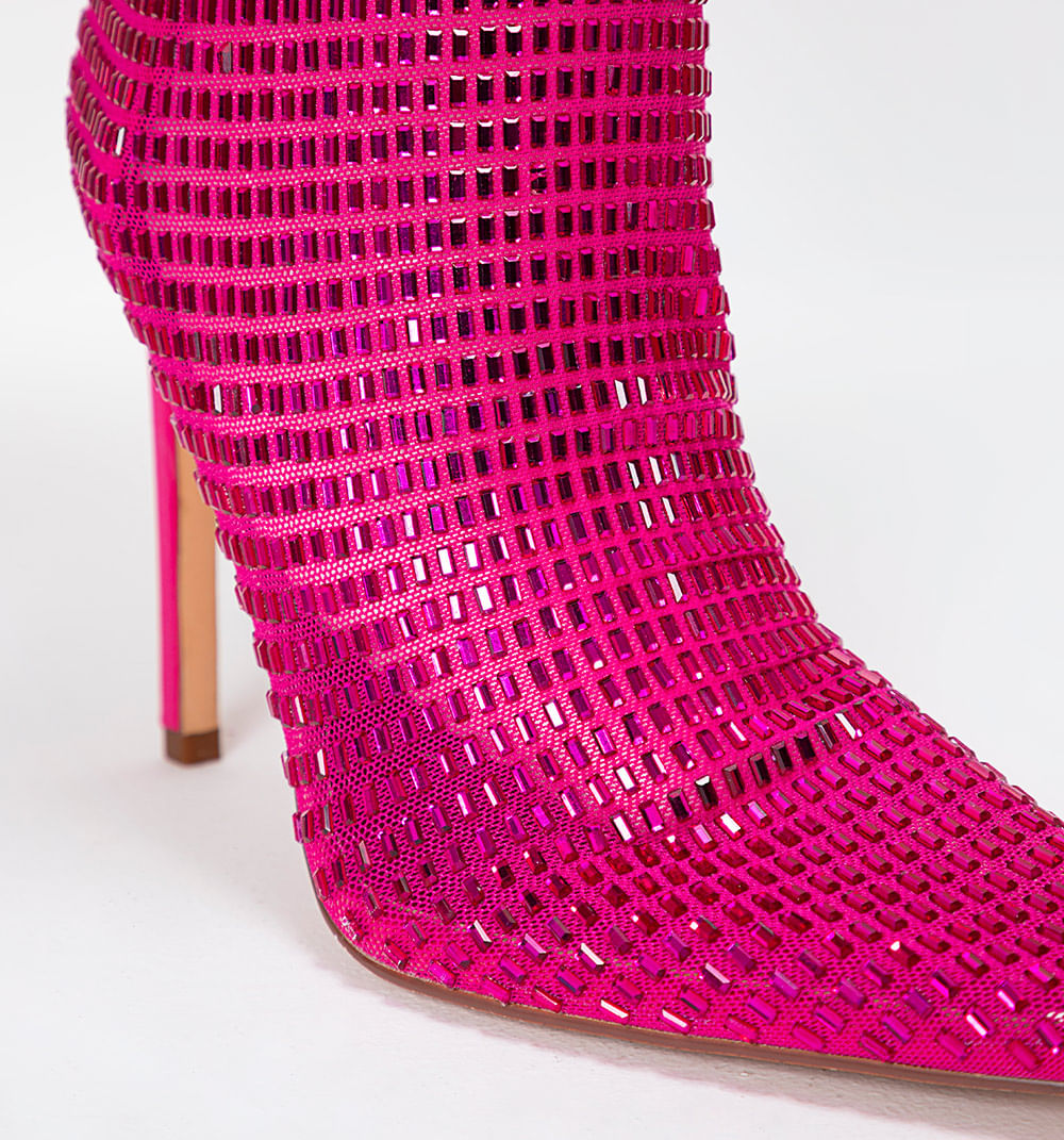 Bota caña alta con cristales