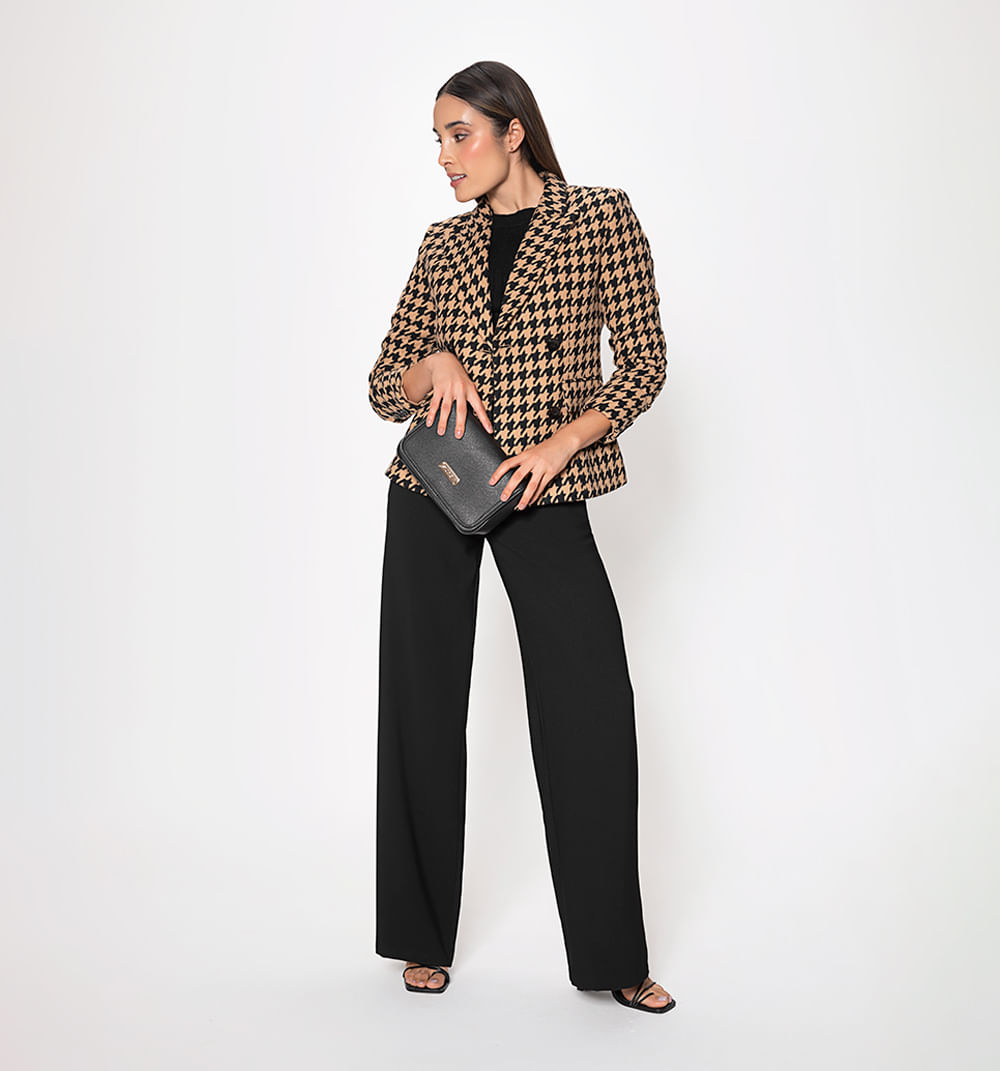 Blazer pata de gallo grande