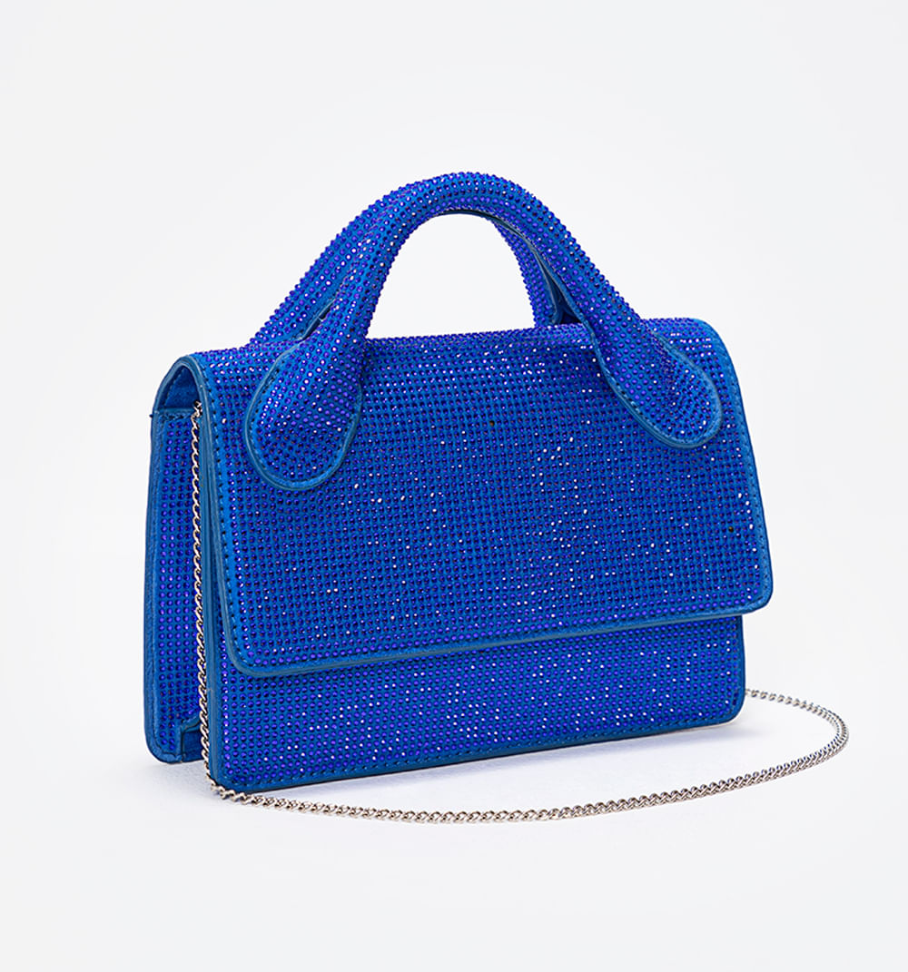 Bolso con minicristales