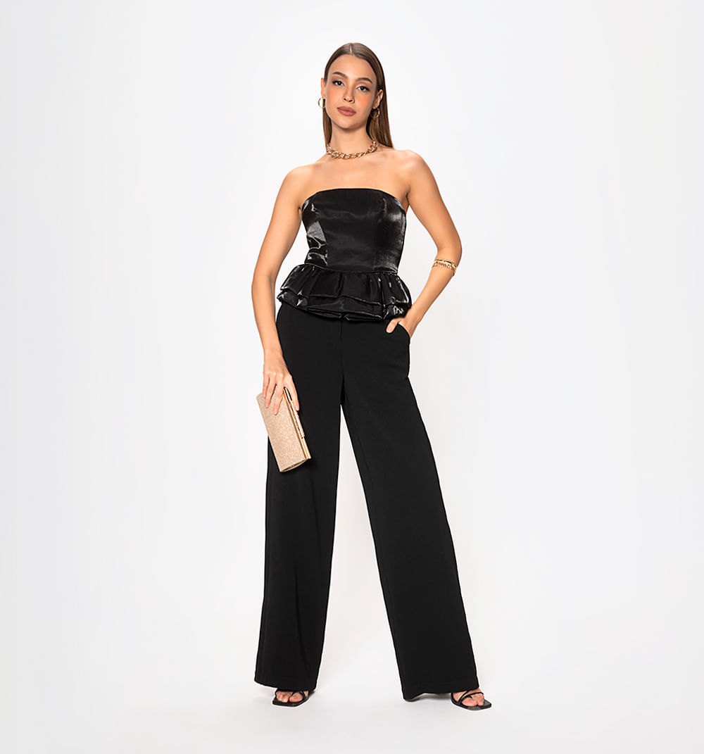 Straple con peplum