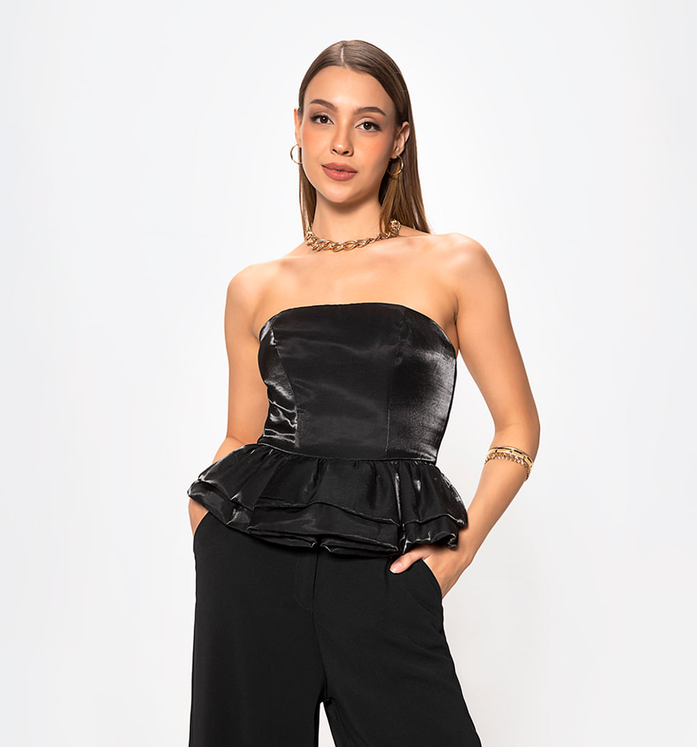 Straple con peplum