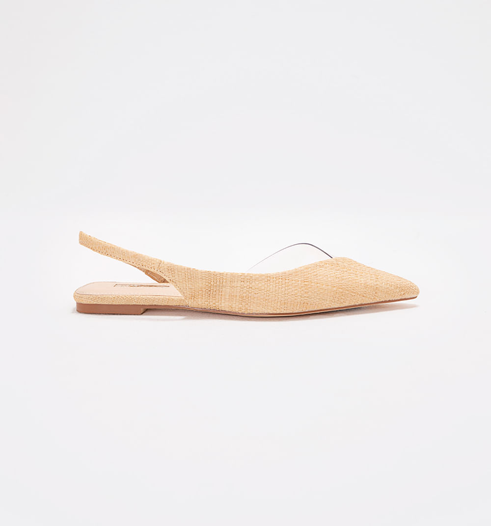 Zapato cerrrado baleta de apariencia org