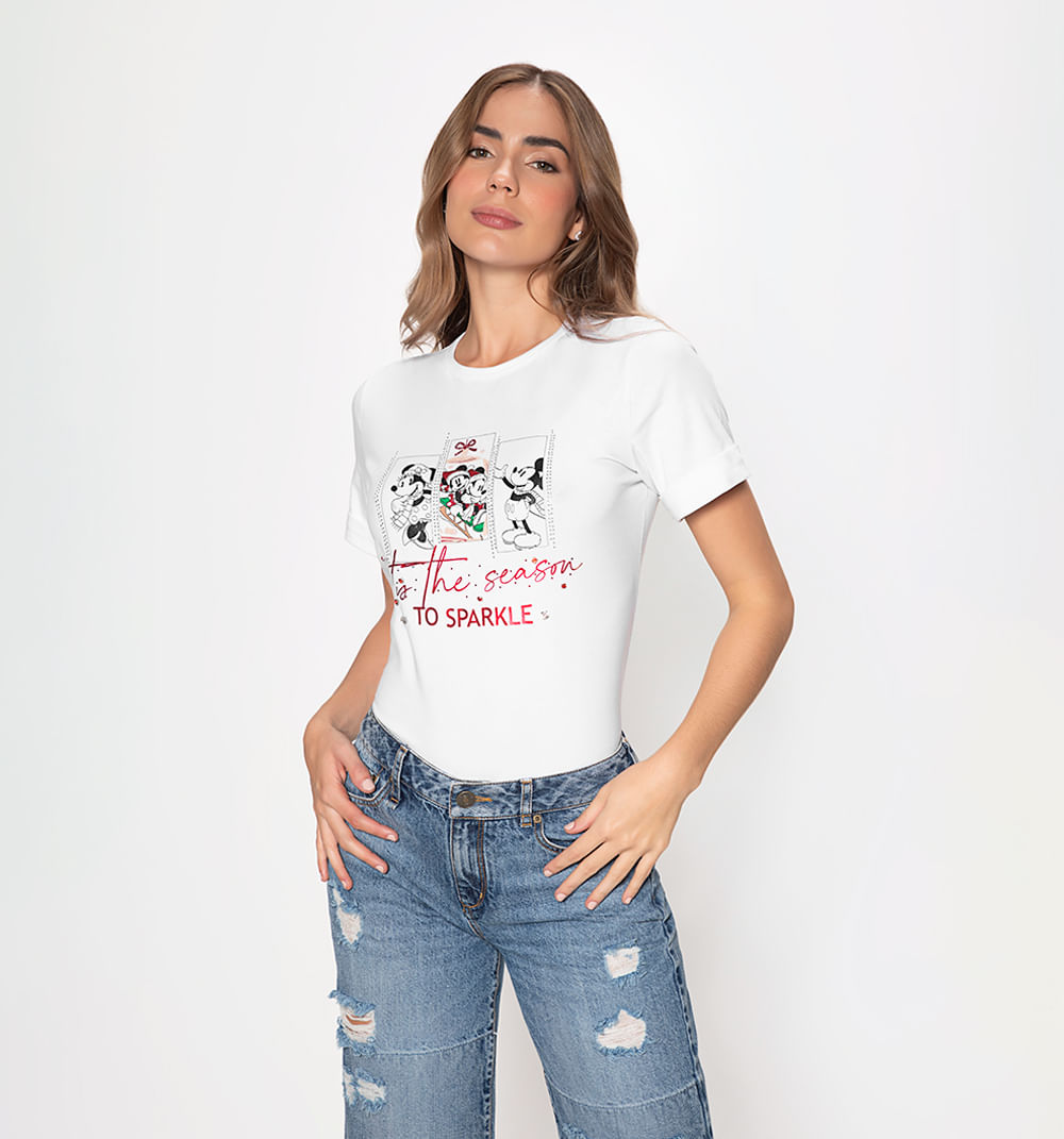 Camiseta con estamapdonavidad disney