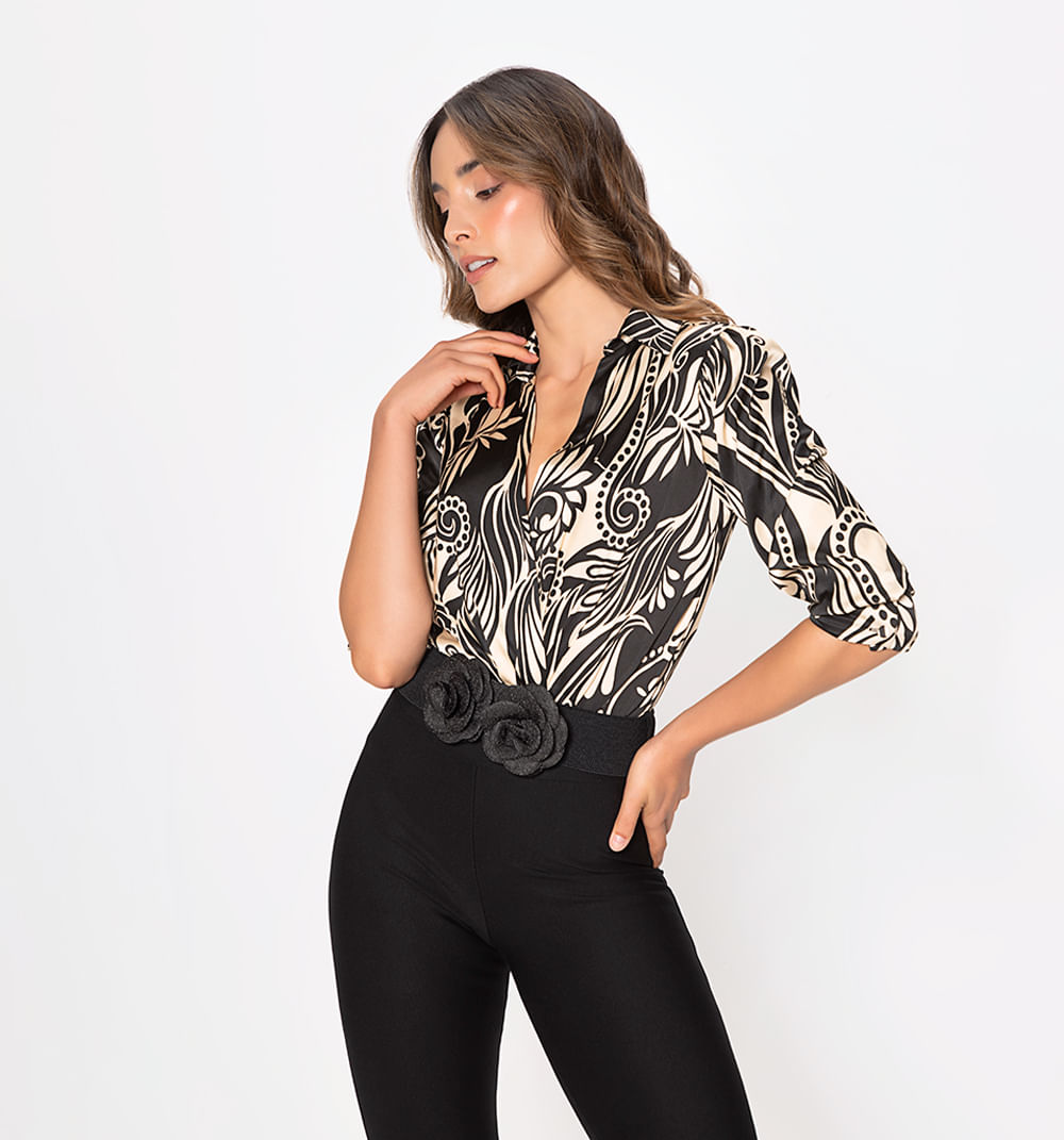 Cami body cruzado