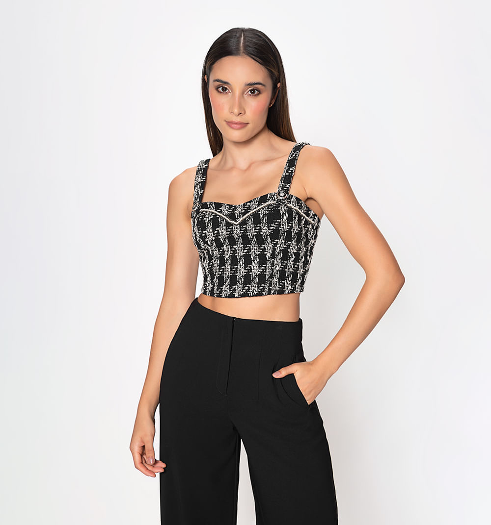 Blusa tiras