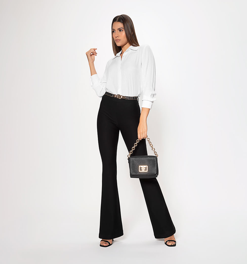 Blusa camisera manga larga
