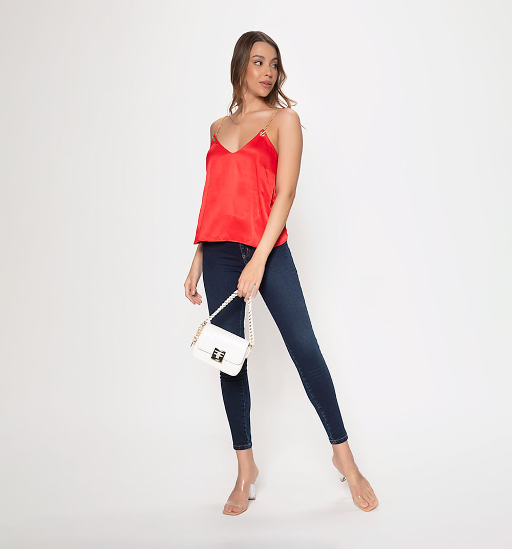 Blusa tiras