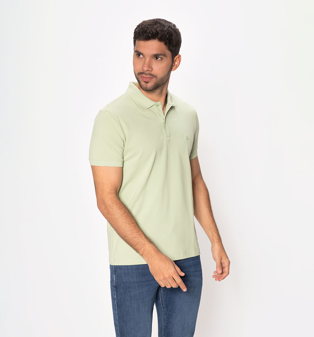Polo básica slim fit