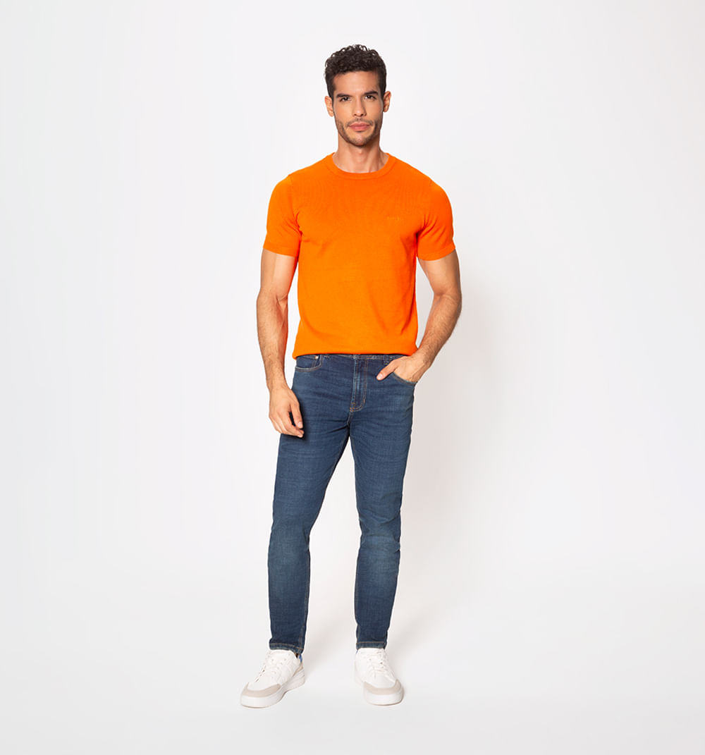 Camiseta tejida básica