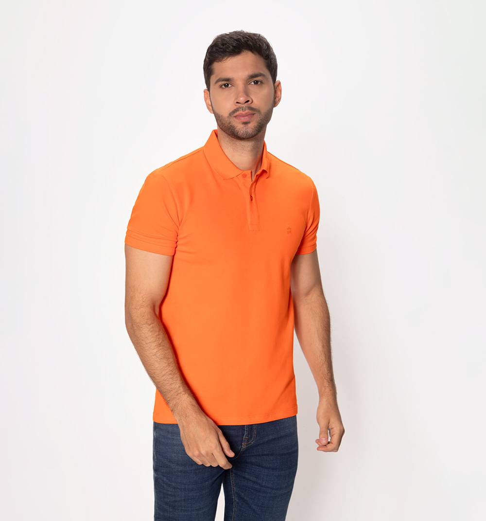 Polo básica slim fit