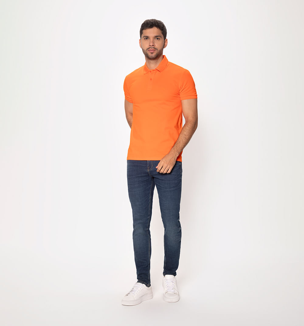 Polo básica slim fit
