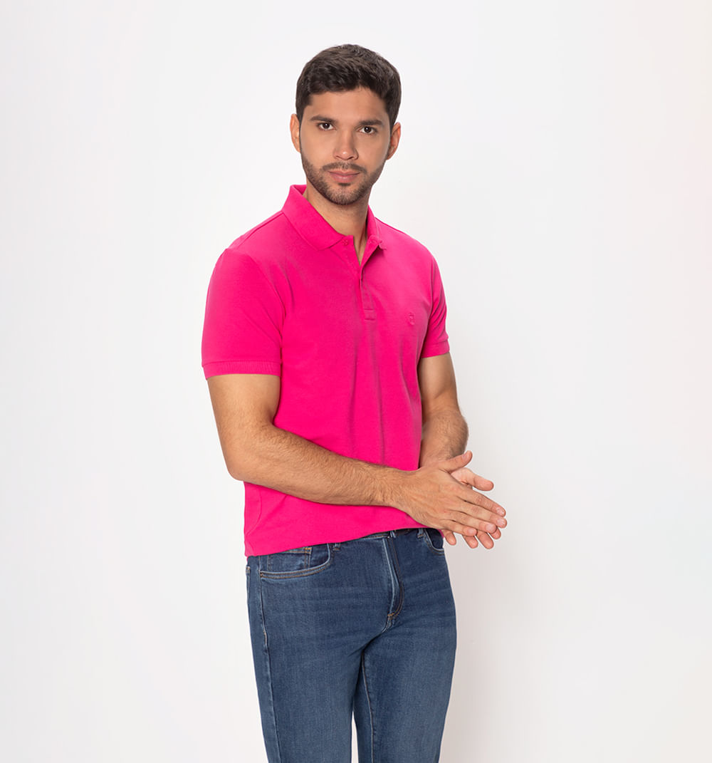 Polo básica slim fit