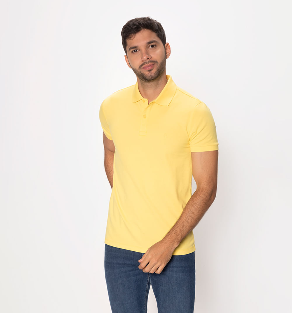 Polo básica slim fit